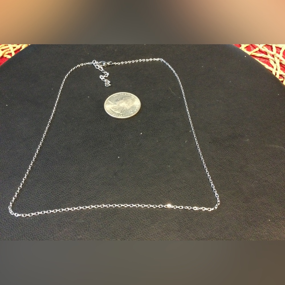 NWOT Silver Tone Fashion Chain (C603)